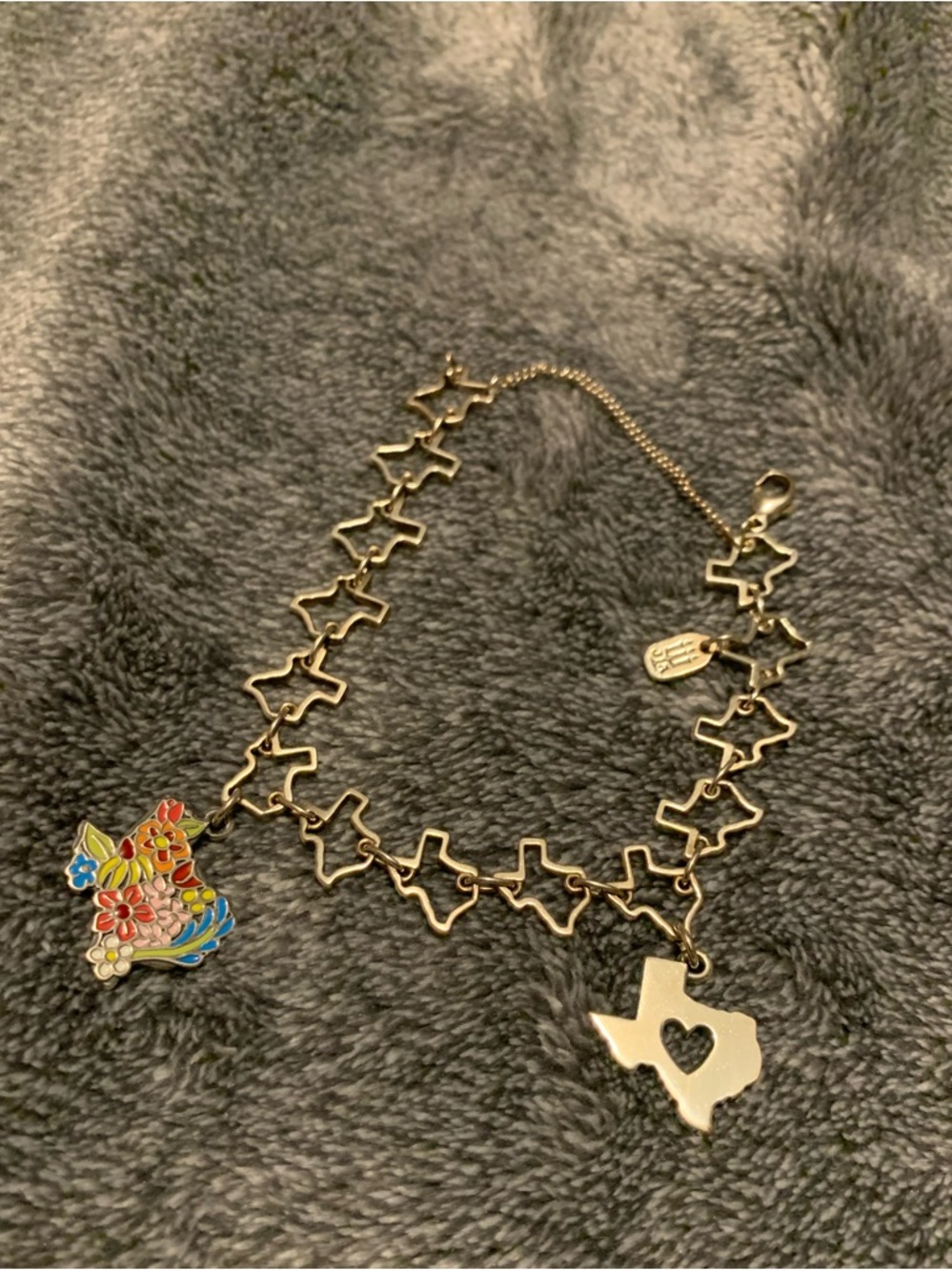 James Avery Texas charm bracelet, 2 Texas Charms